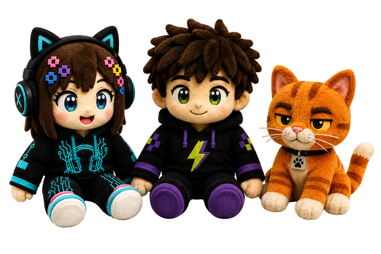 Peluches de SimayPop, Leo y López